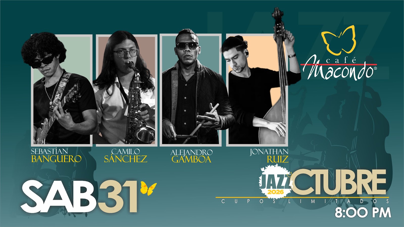 Jazz en vivo · Jazztubre